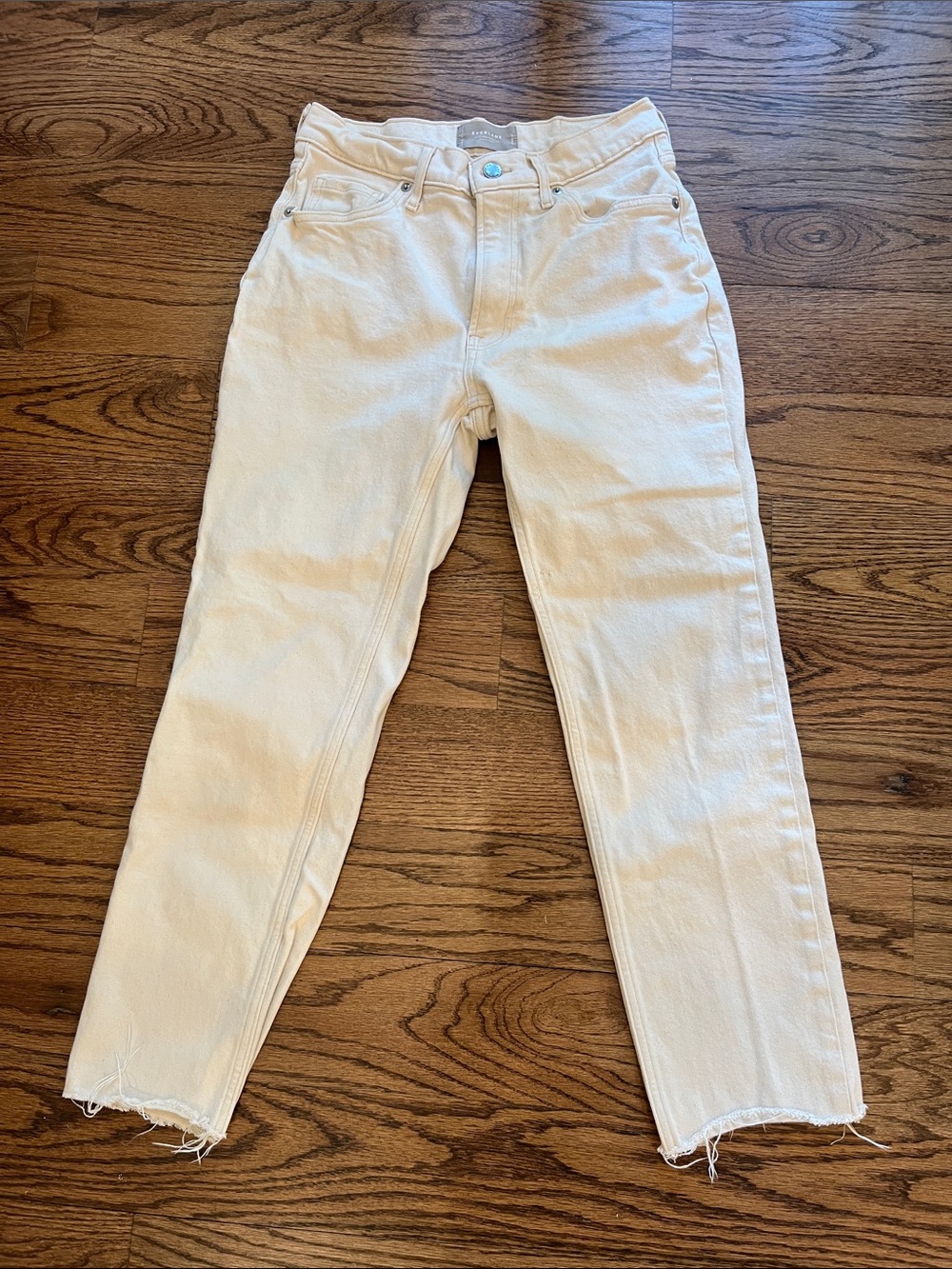 Everlane Cream Original Cheeky Jean